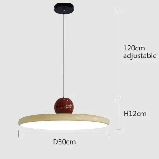 Modern Square LED Pendant for Dining Room Accent