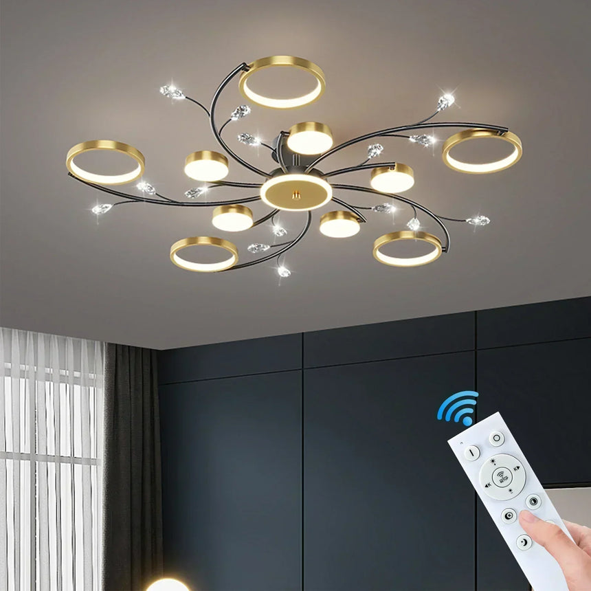 AmbianceLumi Modern Acrylic Pendant Light – Hero View - OroDwell