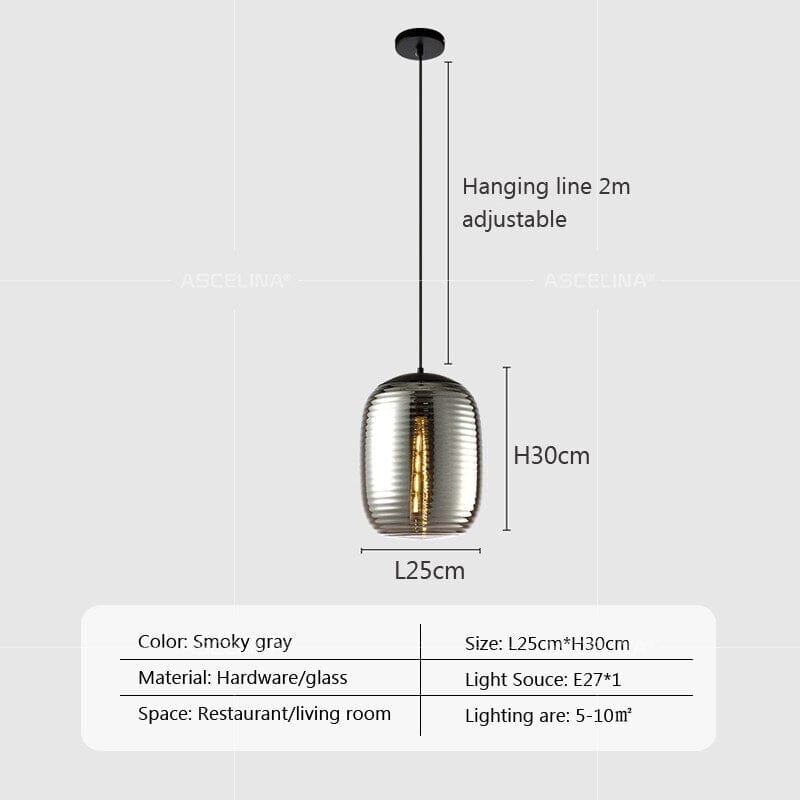 Glass Pendant Light for Modern Homes