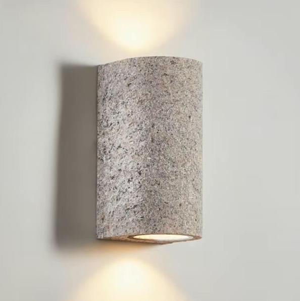 Hallway lighting fixture close-up