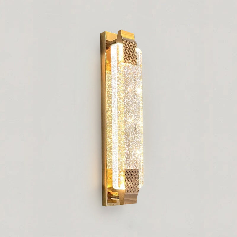 Crystal wall lamp bubble design for living room