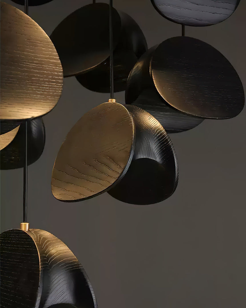 SylvaLeaf Pendant Light Alternate Angle - OroDwell