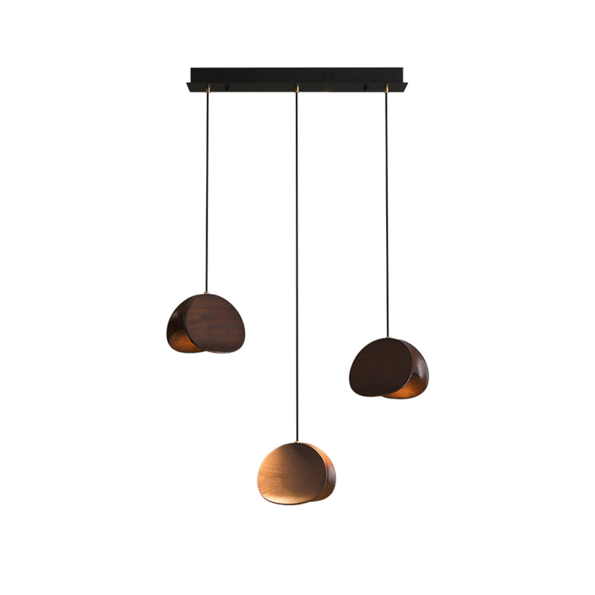 Warm Soft Glow Wood Pendant Light - OroDwell