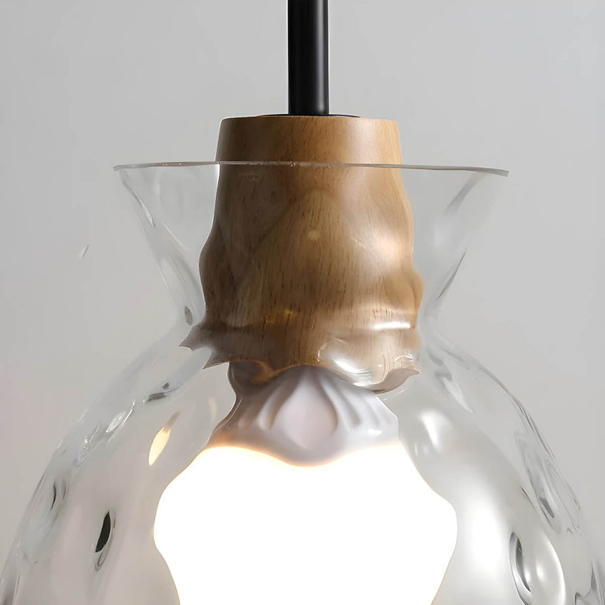 Chandelier In Glass Finish - OroDwell