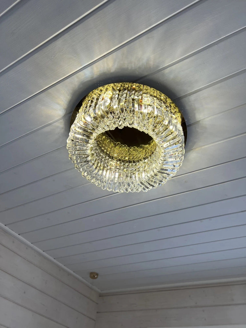 Crystal Chandelier for Staircase Lighting