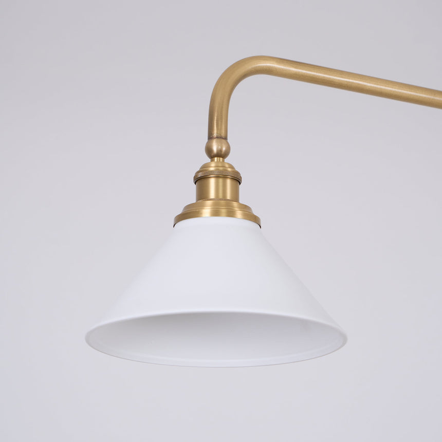 Vintage Pendant Light Ceramic Shade Option