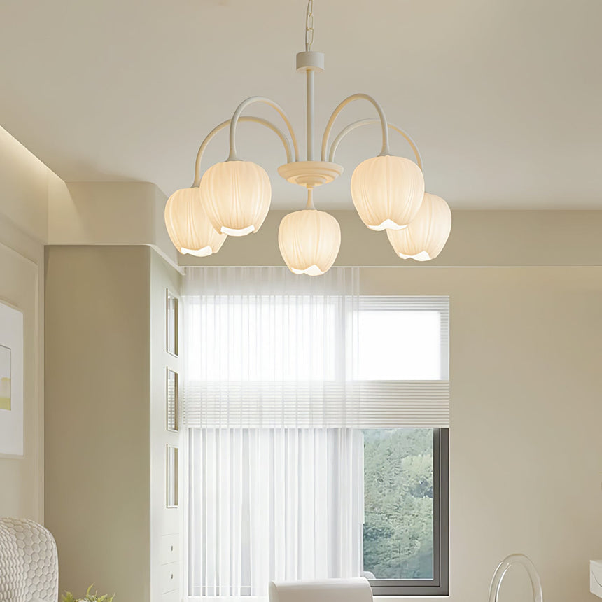 Chandelier Ambient Lighting View - OroDwell