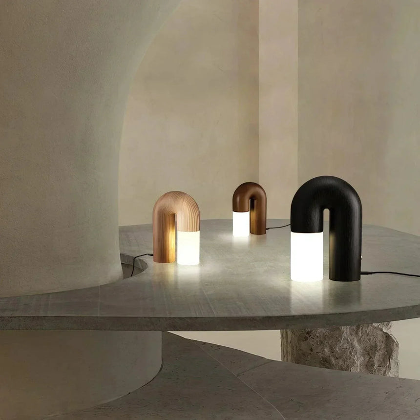 Wood Pole Light for Home Decor Enthusiasts