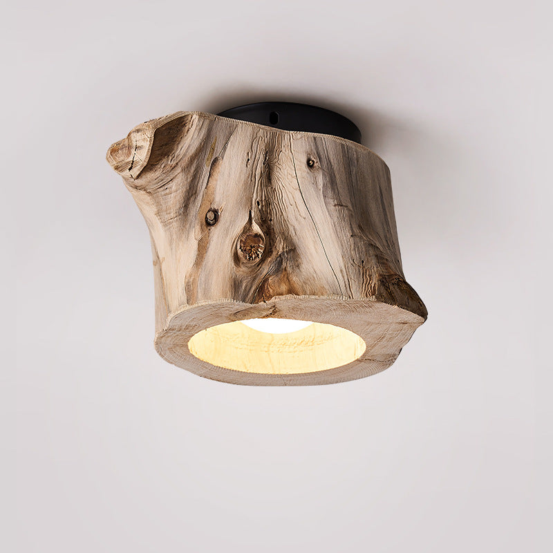 Ceiling Light Geometric Shadow Detail View OpalDwell