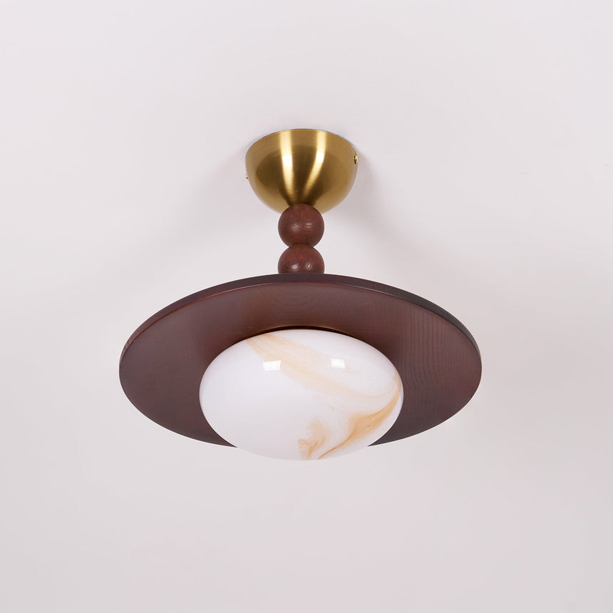 Alabaster Diffuser Ceiling Light Design