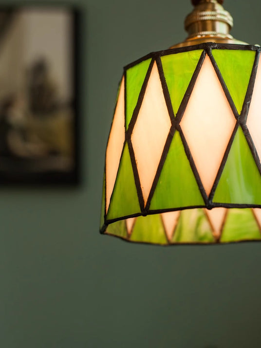 Pendant Light Close-Up Glass Detail