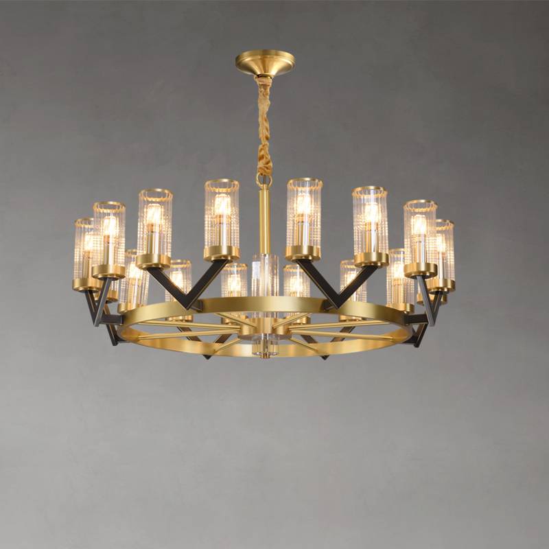 Aurora Chandelier Warm Ambient Ceiling Light