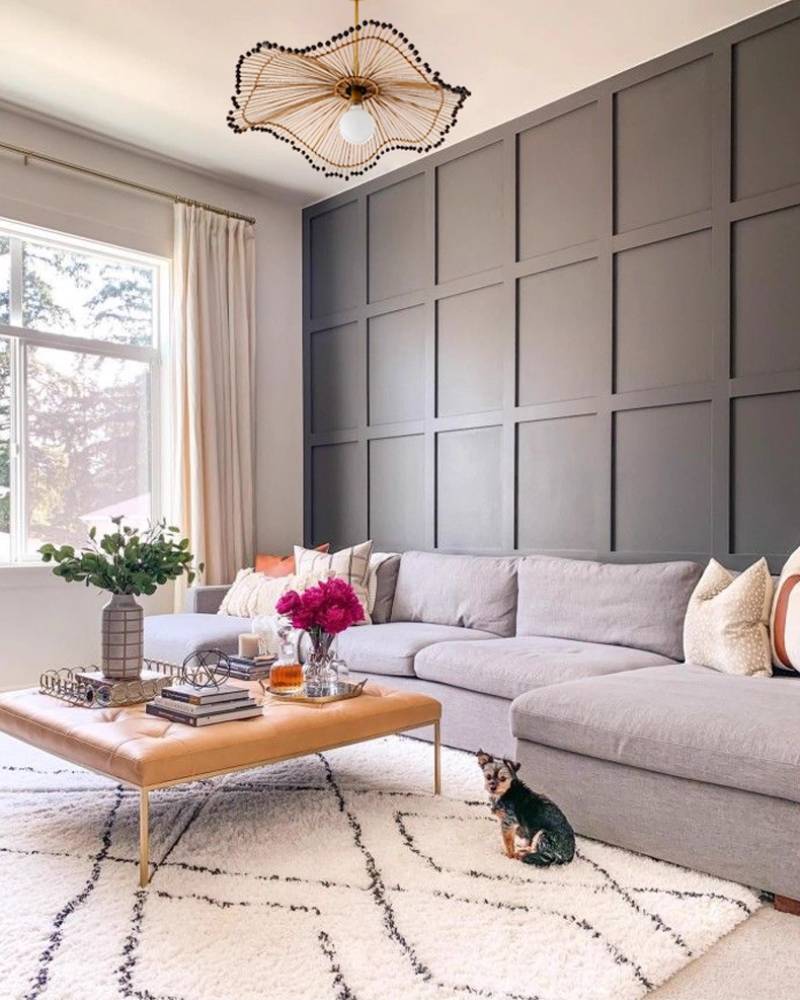 Rattan Pendant Light with Metal and Rattan Finish