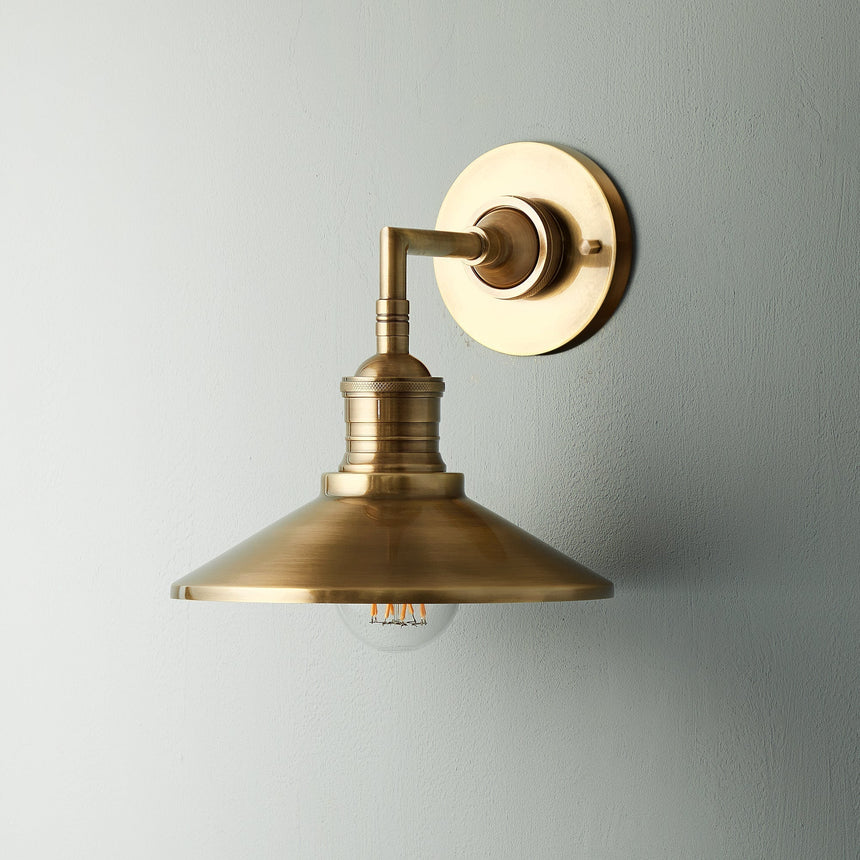 Brass Wall Lamp for Kitchen Accent Wall Decor