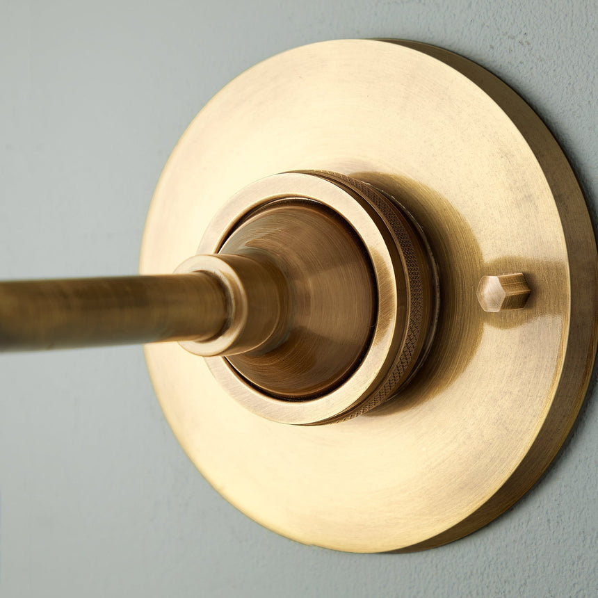 Brass Wall Sconce for Living Room Accent Lighting