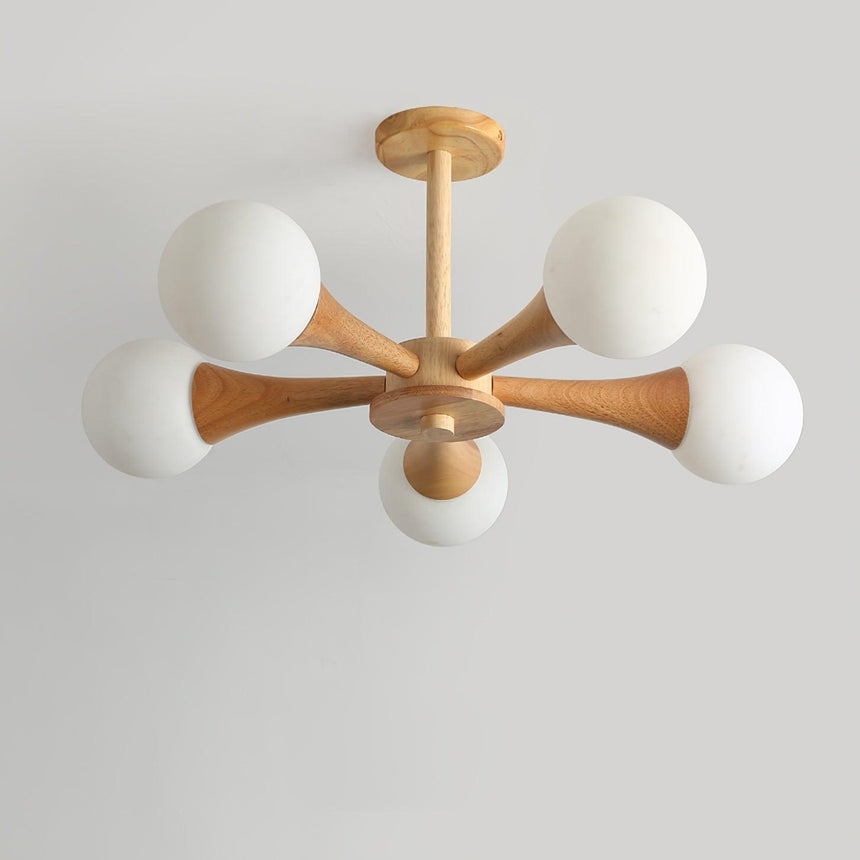 Wooden Pendant Lamp Full Product Overview Detail - OpalDwell