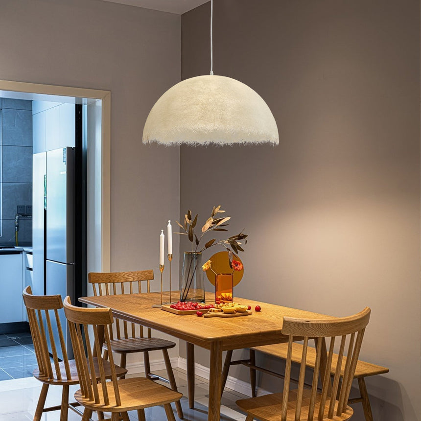 NovaLine Minimalist Epoxy Pendant Light – Hero View - OroDwell