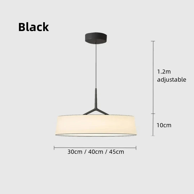 Dimension card showing the 10 cm depth and the adjustable cord