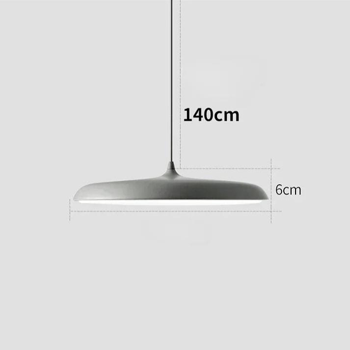 Minimalist Industrial-Chic Round Pendant Light for Modern Home Interiors | OroDwell