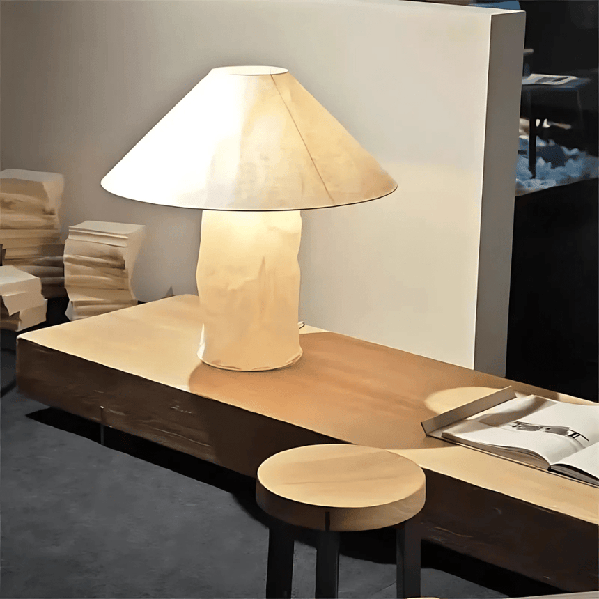Button switch table lamp for bedrooms