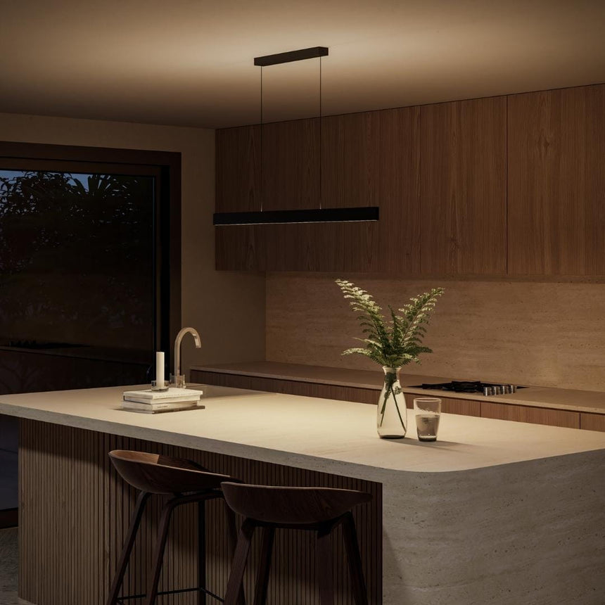 AuraGesture LED Ceiling Light – Modern Design for Living Room