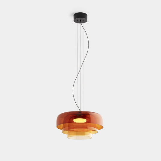 Pendant Light – Metal and Glass Fixture