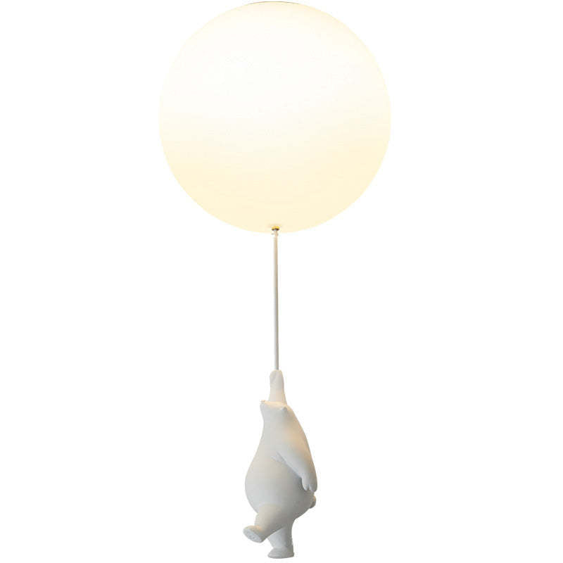 BrioBear Pendant Light Cozy Glow Nursery Accent - OpalDwell