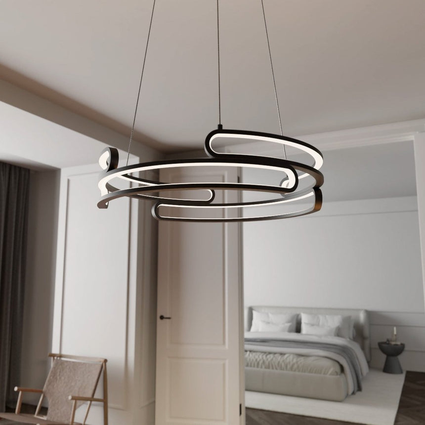 Industrial pendant light additional detail shot
