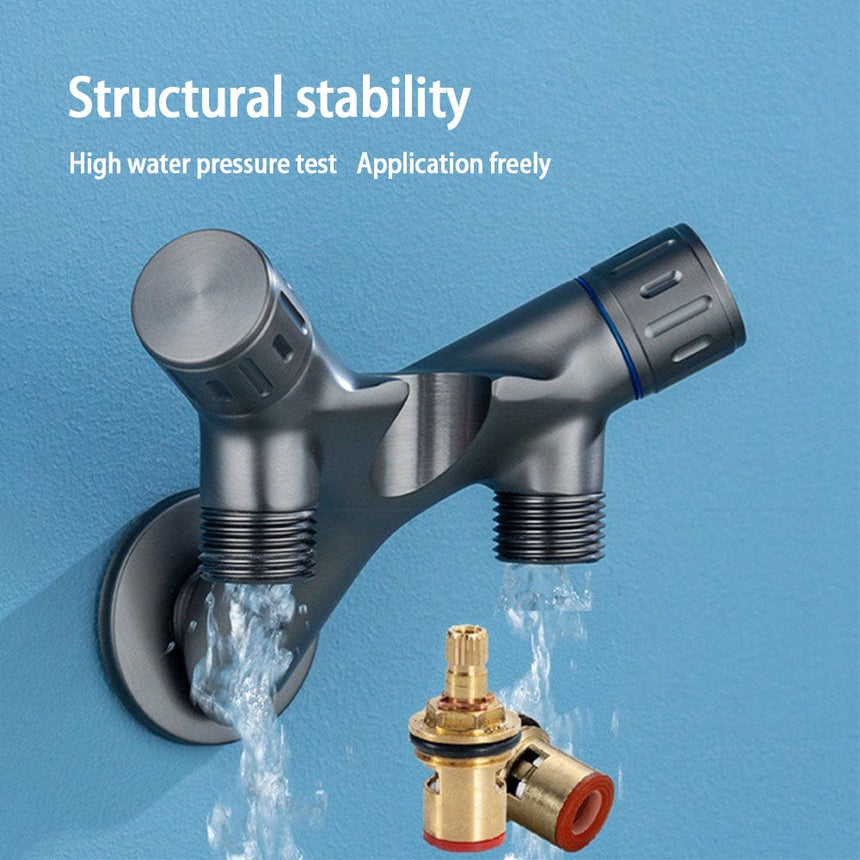 Handheld bidet spray faucet - angle valve control
