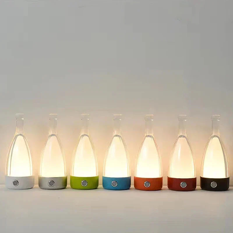 LumaVine Rechargeable Wine Bottle Decorative Lamp