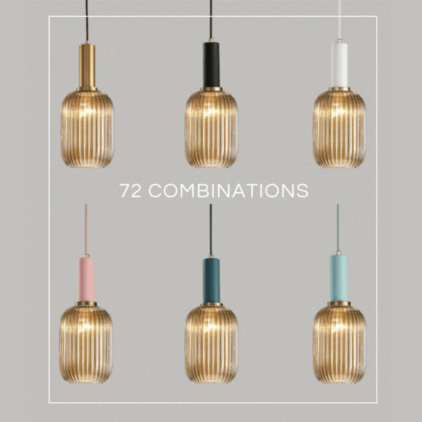 Nordic Pendant Lamp Large Oval Configuration