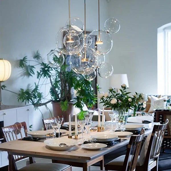 OrbisGlow Sphere Pendant Light for Modern Interiors OpalDwell