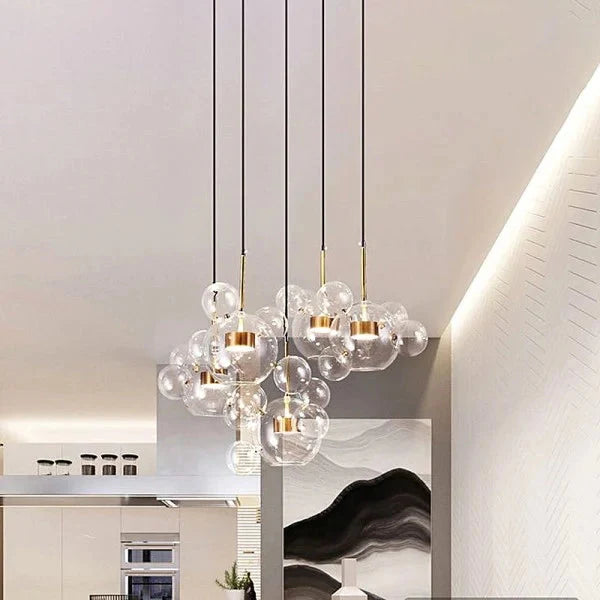 OrbisGlow Sphere Pendant Light for Modern Interiors OpalDwell