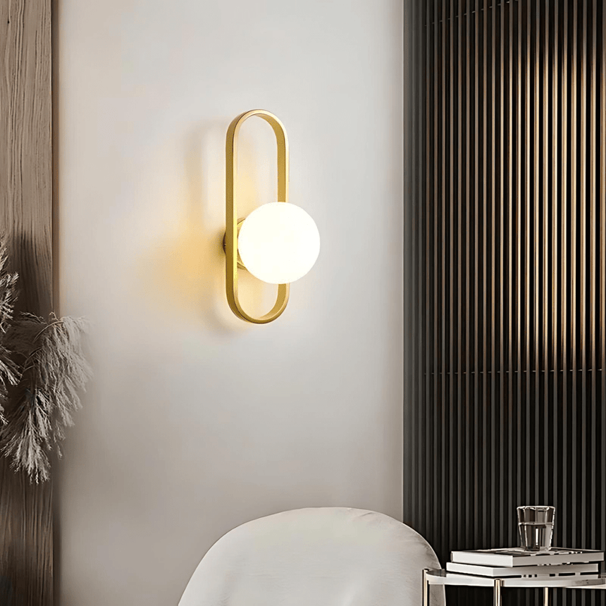 Up and down LED wall lamp for bedroom