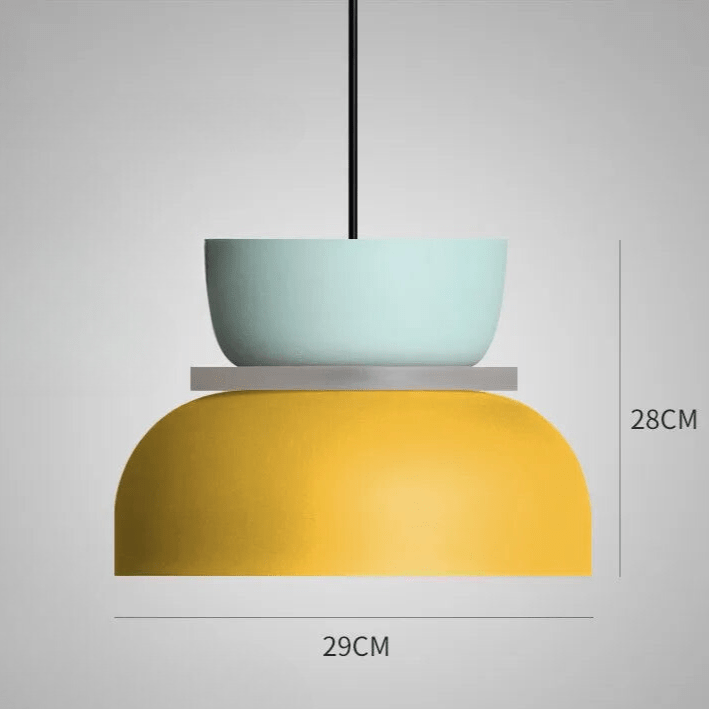White pendant light for kitchen decor accent