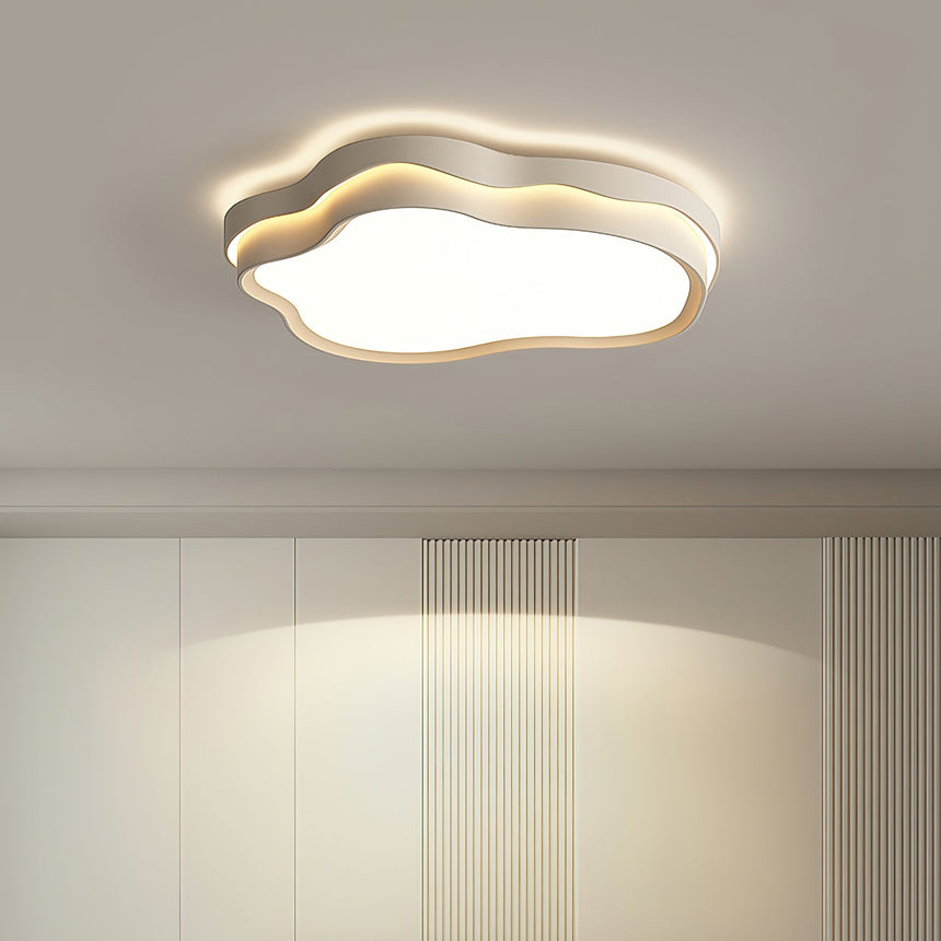 Model A cloud light fixture at 20.5 by 17.7 inches, shown at an angle against a plain background