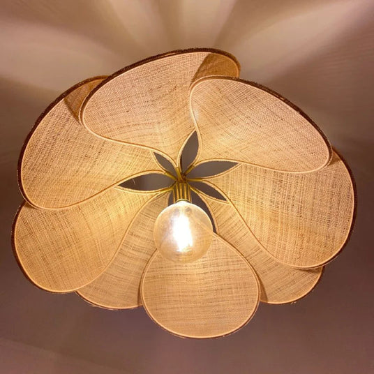 Floral Pendant Lamp for Living Room Ceiling