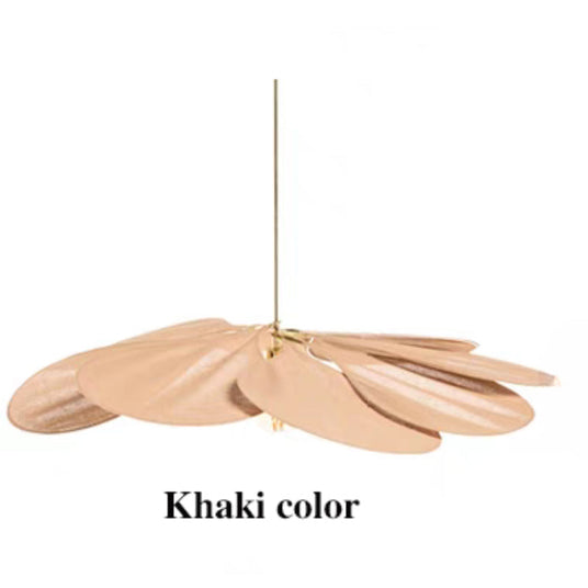 Fabric Pendant Light Floral Design for Living Room