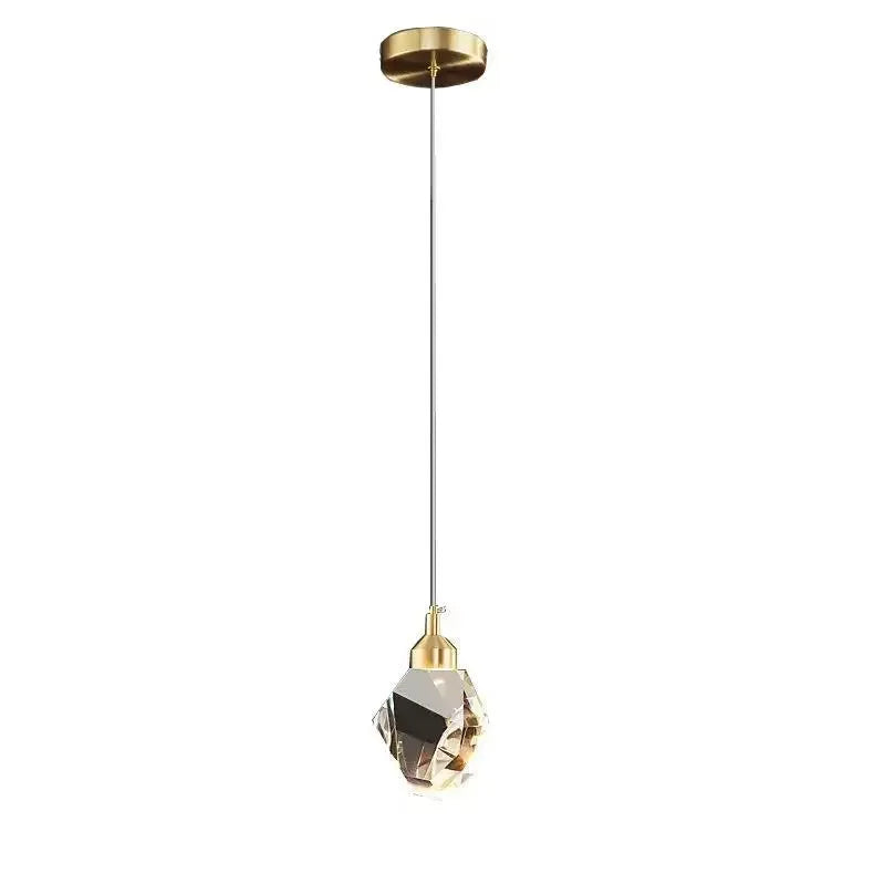 Crystal Pendant Light Diffusing Soft Warm LED Glow for Cozy Ambiance | OroDwell