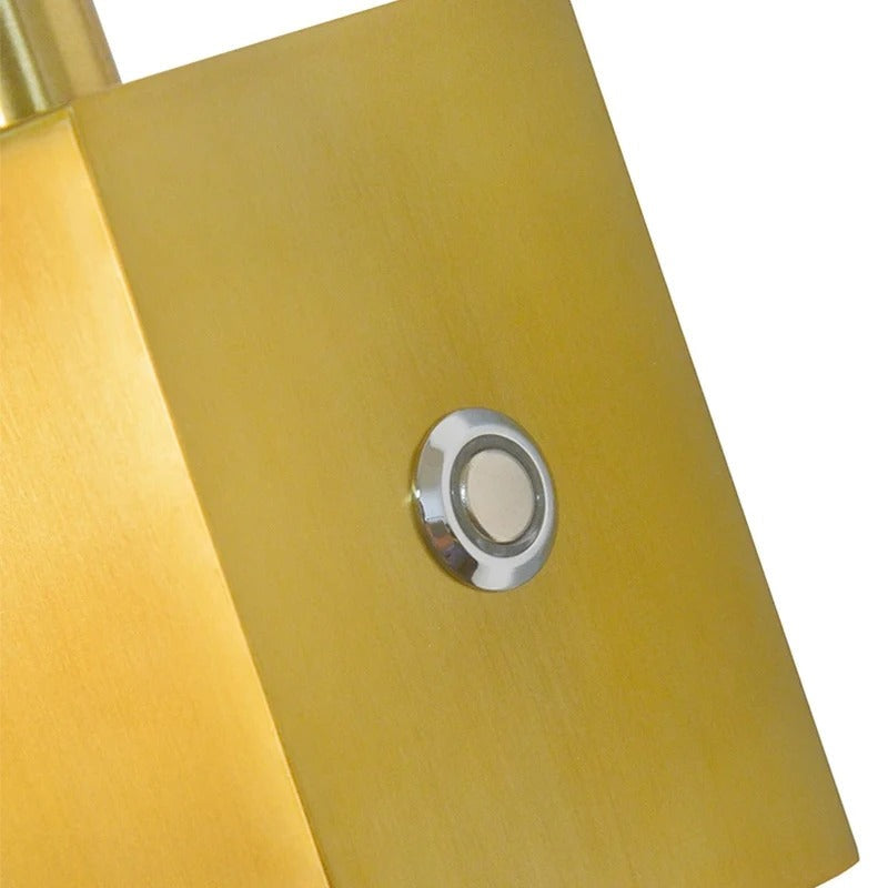 Modern Gold Wall Light for Bedroom Decor