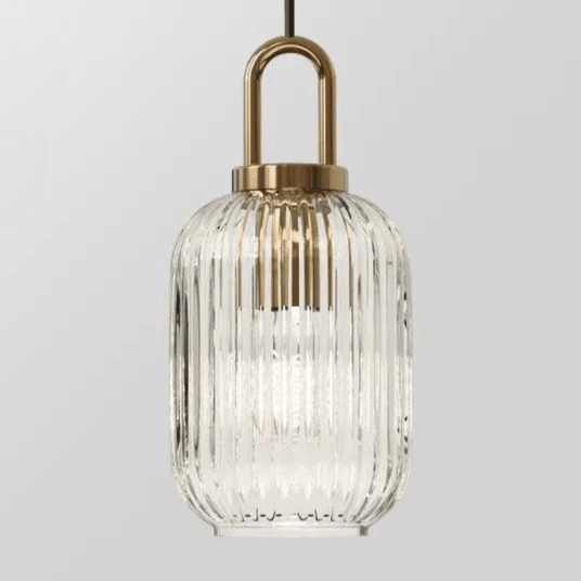 Glass Stone Pendant Light for Living Room