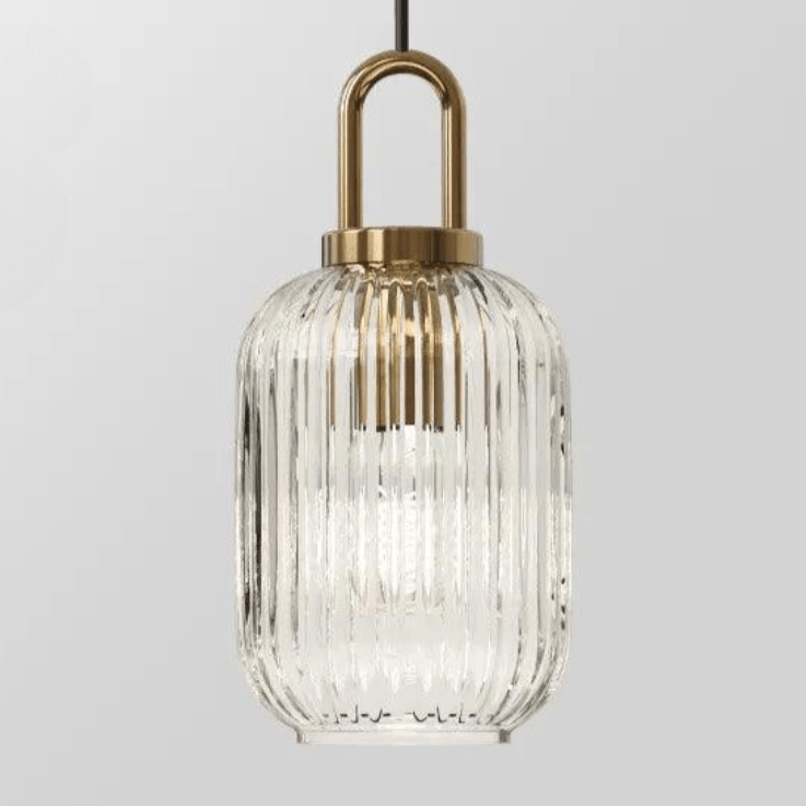 Glass Stone Pendant Light for Living Room