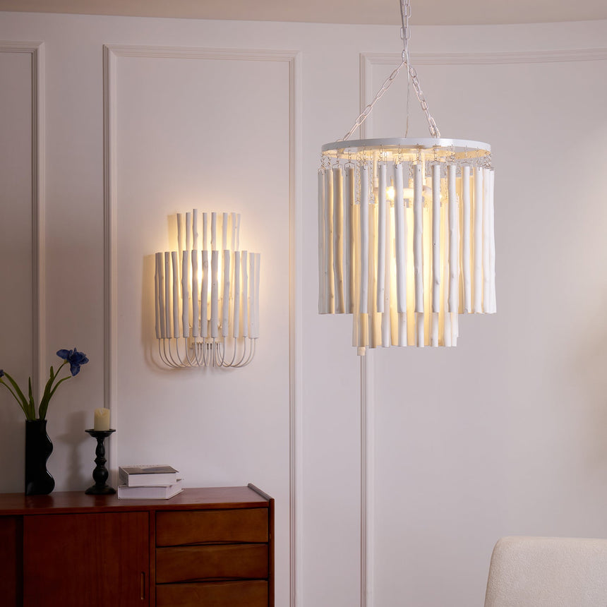Wall sconce measuring 56 cm