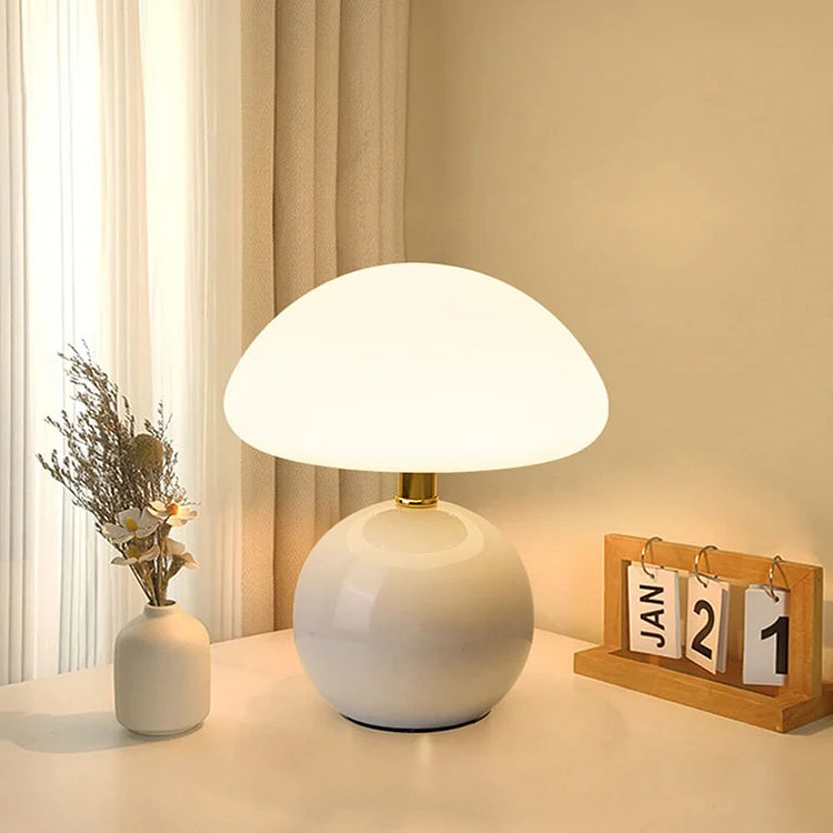 Lumora Mushroom Lamp with Adjustable Color Options