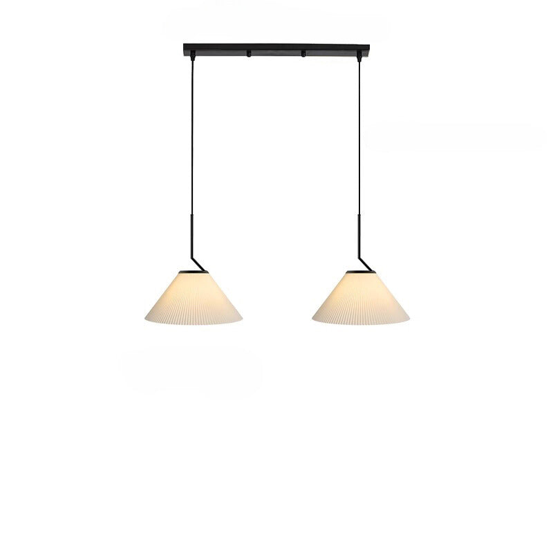 Pendant Light In Cream Fabric Finish - OroDwell