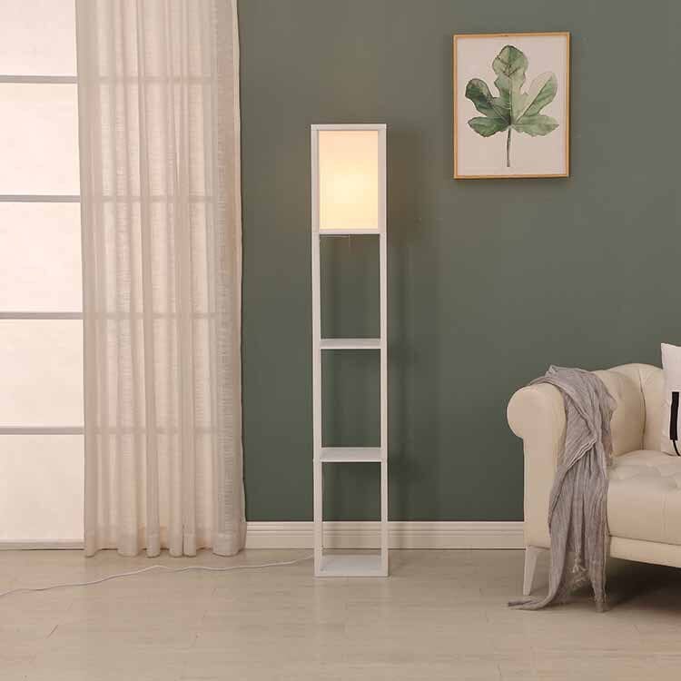 Rowan Floor Lamp Close-Up Shelf Detail