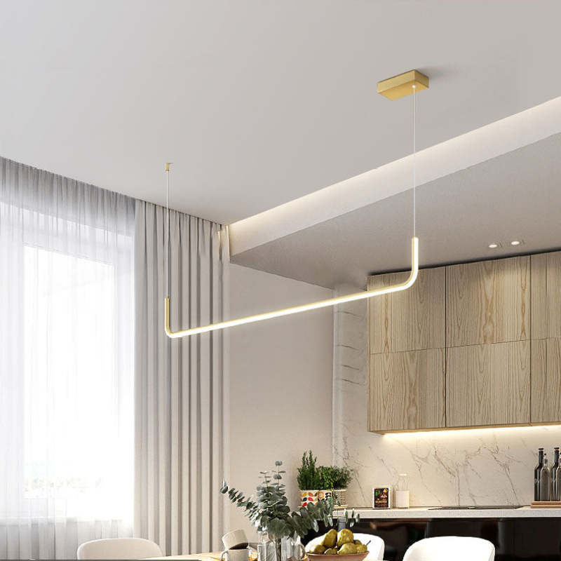 Metal pendant light for living room decor
