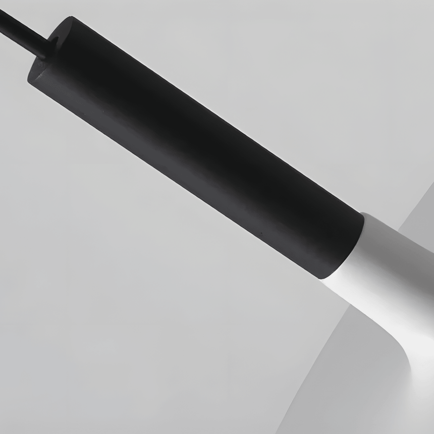 Elara Pendant Light Dimensions and Silhouette View