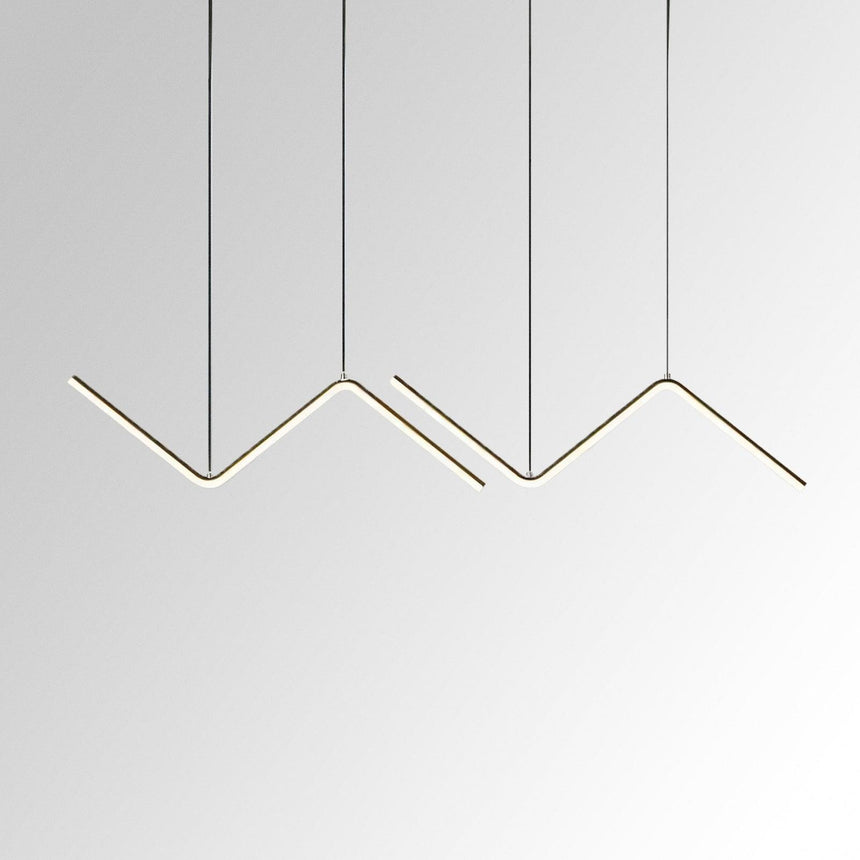 Solenne Geometric Triangle Chandelier for Living Room