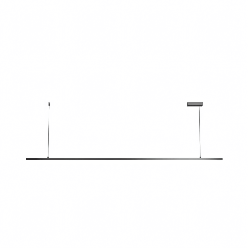 Minimalist linear fixture for dining table